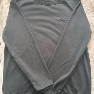 Men's Dark Gray Crew Neck Sweatshirt